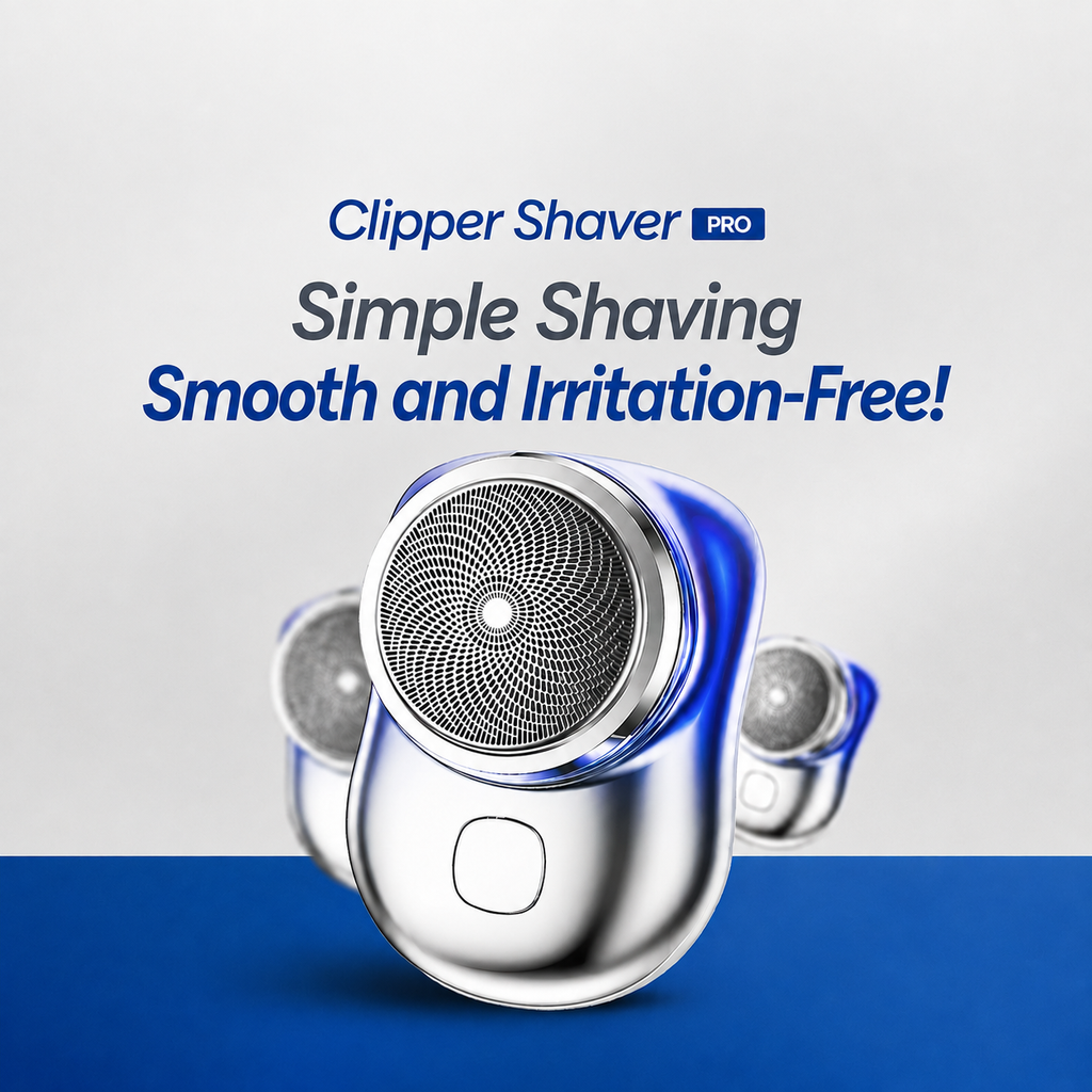 Clipper Shaver PRO – Powerful Portable Electric Shaver