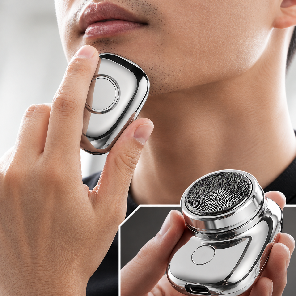 Clipper Shaver PRO – Powerful Portable Electric Shaver