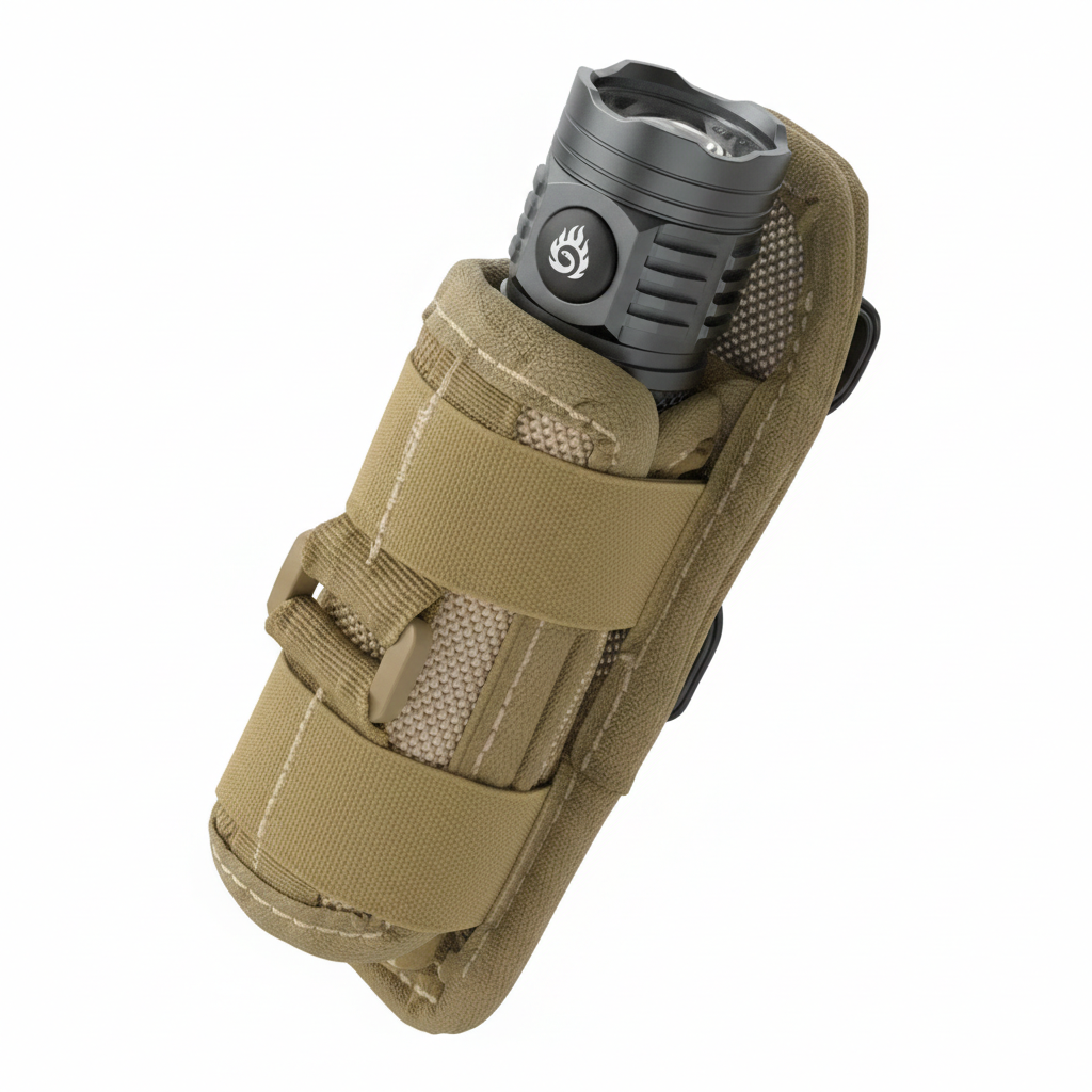 Tactical Flashlight Holder – Heavy-Duty Belt Mount